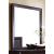 Edina Wood Veneer Square Mirror