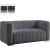 Ravish Velvet Loveseat