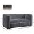 Ravish Velvet Loveseat