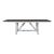 Farmhouse Extendable Trestle Dining Set | Two-Tone Wood