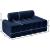 Melody Velvet Loveseat