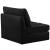Jacob Velvet Modular Armless Chair