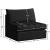 Jacob Velvet Modular Armless Chair