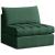 Jacob Velvet Modular Armless Chair