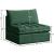 Jacob Velvet Modular Armless Chair