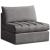 Jacob Velvet Modular Armless Chair
