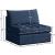 Jacob Velvet Modular Armless Chair