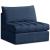 Jacob Velvet Modular Armless Chair