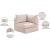 Jacob Velvet Modular Corner Chair