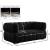 Gwen Velvet Loveseat