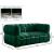 Gwen Velvet Loveseat