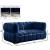 Gwen Velvet Loveseat