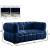 Gwen Velvet Loveseat