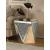 Noralie 82772 Mirrored/Faux Diamonds End Table