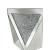 Noralie 82772 Mirrored/Faux Diamonds End Table
