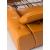 S98 Top Grain Leather Match Sectional Sofa, Left Arm Chaise Facing