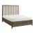 Cambridge Chenille/Wood California King Storage Platform Bed