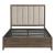 Cambridge Chenille/Wood Storage Platform Bedroom Set