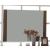 Atlas Rectangular Wood/Veneer Mirror