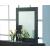 Etch Square Wood Mirror