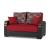 Mobimax Fabric/PU Convertible Loveseat