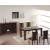 Reflex Glass/Wood Dining Set