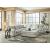 Regent Park 5-Piece Polyester L-Shaped Sectional Sofa