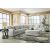 Regent Park Polyester Oversized Accent Ottoman