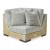 Regent Park 4-Piece Polyester L-Shaped Sectional Sofa