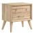 Marrin Melamine/Wood 2-Drawer Night Stand