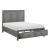 Garretson Wood/Wood Veneer Queen Storage Platform Bed