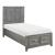 Garretson Wood/Wood Veneer Storage Platform Bedroom Set