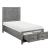 Garretson Wood/Wood Veneer Storage Platform Bedroom Set