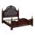Adelina Faux Leather/Wood/Wood Veneer Eastern King Panel Bed