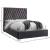 Lexi Velvet King Size Bed