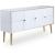 Pop 4-Drawer 2-Door Wood Venner Sideboard
