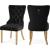 Carmen Velvet Dining Chair with Gold Metal Legs