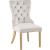 Carmen Velvet Dining Chair with Gold Metal Legs