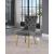 Carmen Velvet Dining Chair with Metal Legs