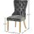 Carmen Velvet Dining Chair with Metal Legs