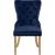 Carmen Velvet Dining Chair with Gold Metal Legs