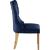 Carmen Velvet Dining Chair with Gold Metal Legs