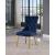 Carmen Velvet Dining Chair with Gold Metal Legs