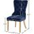 Carmen Velvet Dining Chair with Metal Legs