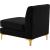 Alina Velvet Modular Armless Chair