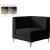Alina Velvet Modular Corner Chair