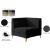 Alina Velvet Modular Corner Chair