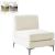 Alina Velvet Modular Armless Chair