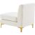 Alina Velvet Modular Armless Chair
