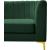 Alina Velvet Modular Armless Chair